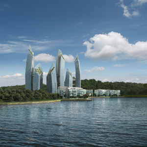 Daniel Libeskind Reflections at Keppel Bay Singapore